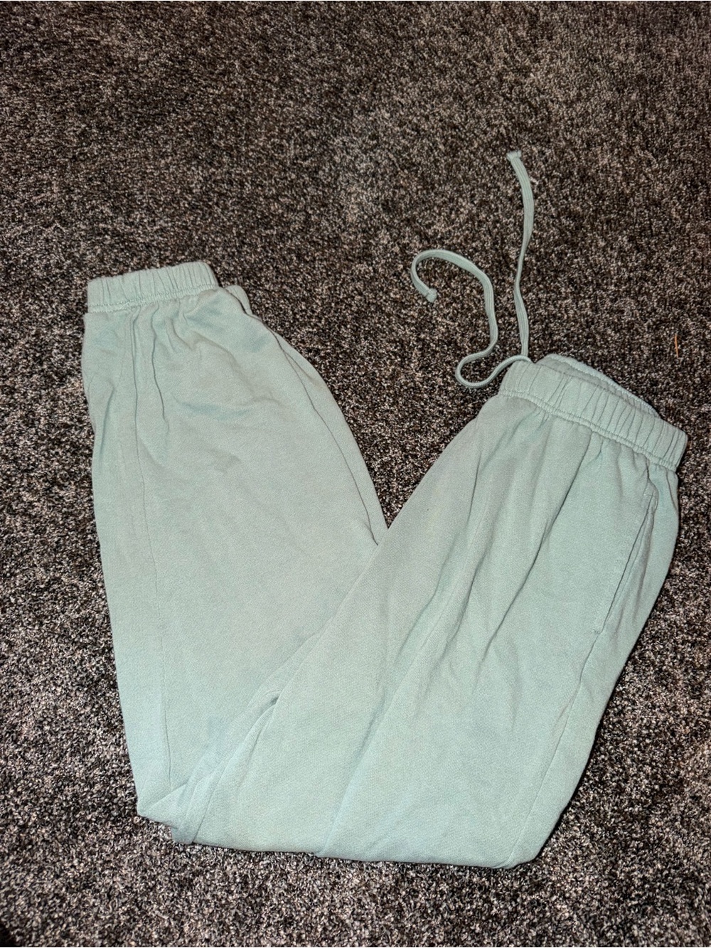 Women’s XS Garage Mint Green Drawstring Sweatpants joggers